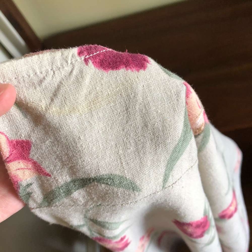 SOLD • linen floral tank dress - Picture 5 of 6